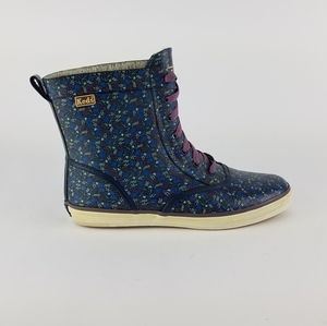 Keds Sz 6 Women's Rain Boots Faux Fur Inside